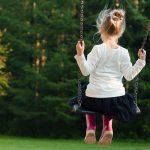 girl on swing