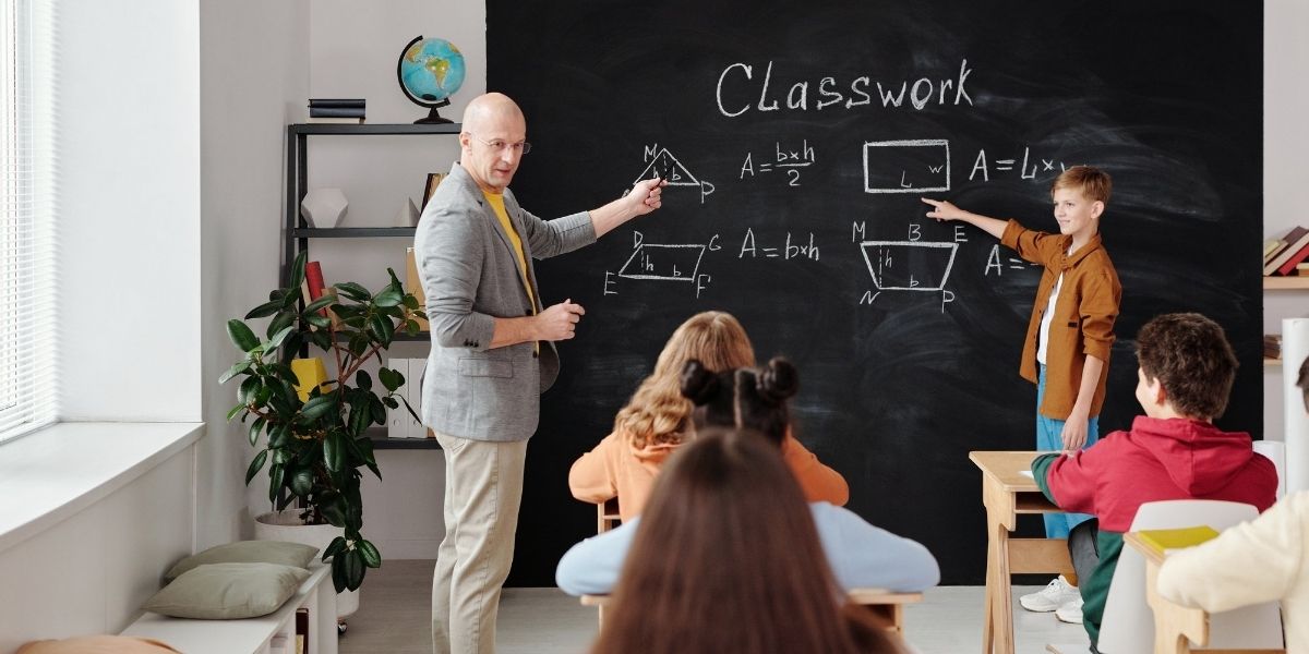 male teacher