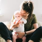 Mother and baby