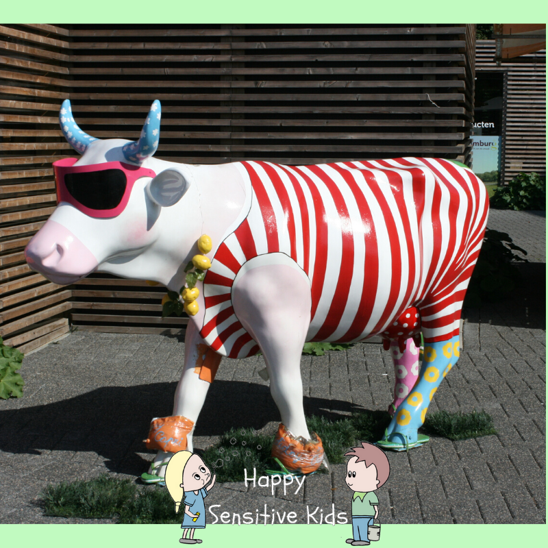 What Schools Do To Creativity - Multicoloured Cows