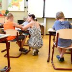 Children in a classroom